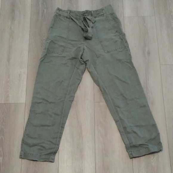 Cynthia Rowley Olive Green Pants - Picture 1 of 9
